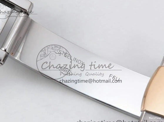 MiroTime 1222 DateJust 36 126231 APF 1:1 Best Edition 904L Steel White Sitck Dial on SS RG Jubilee Bracelet VR OnTrend 1589